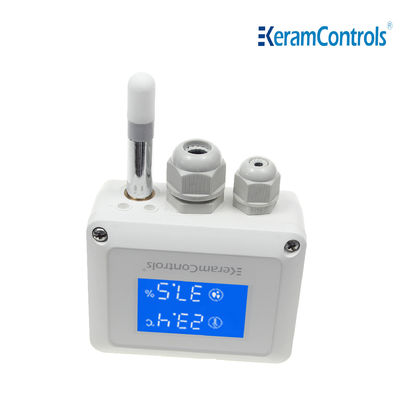 Transmisor húmedo de los temporeros del soporte de temperatura del aire y de la pared del sensor RS485 de la humedad