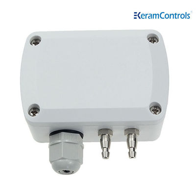 sensor de la presión diferenciada del filtro de la protección de la casa de 0-±200pa IP65 para los cuartos limpios farmacéuticos