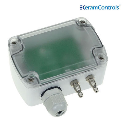 sensor de la presión diferenciada del filtro de la protección de la casa de 0-±200pa IP65 para los cuartos limpios farmacéuticos