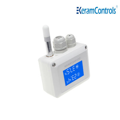 Transmisor M6 M20 de la humedad de la temperatura de la automatización de la HVAC