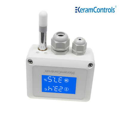 Transmisor M6 M20 de la humedad de la temperatura de la automatización de la HVAC