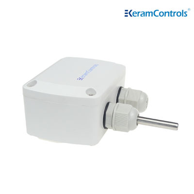 Indicador de la temperatura del sensor de temperatura PT1000 con la vivienda de 2 del alambre ABS de la PC