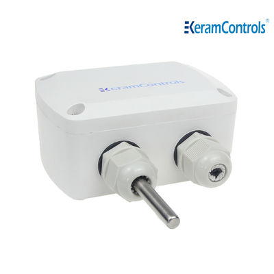 Indicador de la temperatura del sensor de temperatura PT1000 con la vivienda de 2 del alambre ABS de la PC