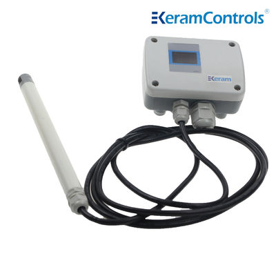 Tipo de cable del transmisor 16-24VAC de la velocidad de aire de la protección de IP65/de la nema 4