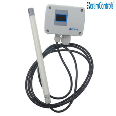 Transmisor IP65 16-24V de la velocidad de aire del cable 0-10V