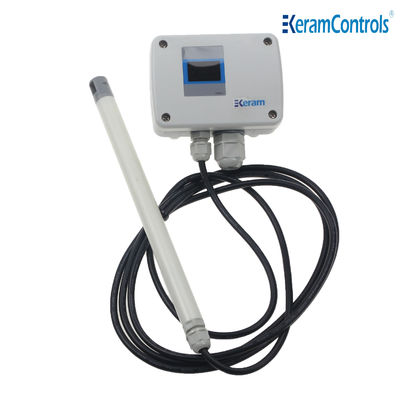 Transmisor IP65 16-24V de la velocidad de aire del cable 0-10V
