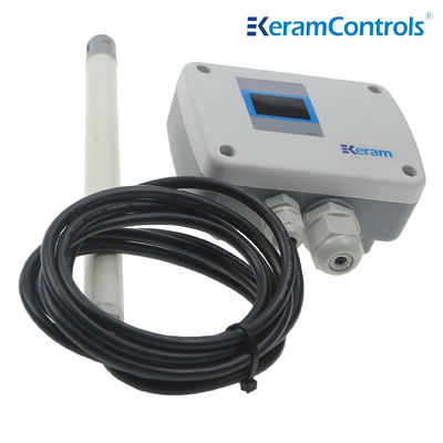 Temperatura alta del transmisor de la velocidad del aire RS485 del ABS IP65 resistente