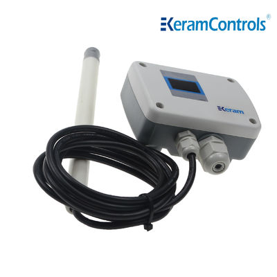 Temperatura alta del transmisor de la velocidad del aire RS485 del ABS IP65 resistente