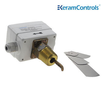 Interruptores de flujo líquidos de cobre amarillo del OEM IP65 24V 15A para la calefacción, aire acondicionado