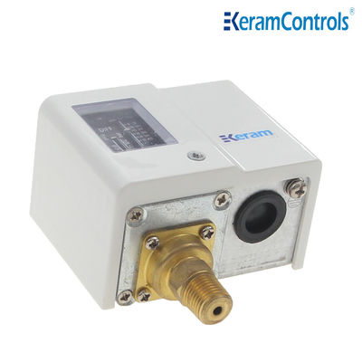 Control de Keram Ajustable Interruptores de presión Sensor para el control de la presión Medios de aire o líquido Máximo voltaje 250V