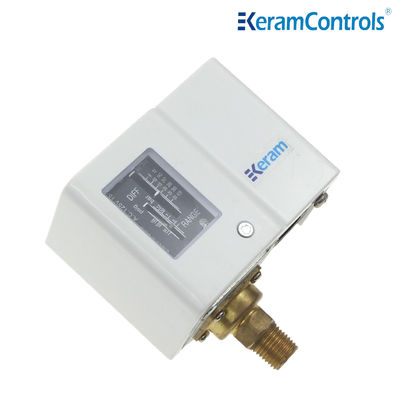 Interruptores de presión ajustables blancos de 250V 10A 72A