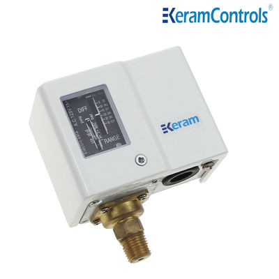 Interruptores de presión ajustables blancos de 250V 10A 72A
