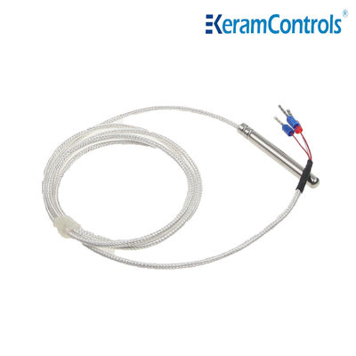 Alambre 316 inoxidables de los transmisores 2 del sensor de PTFE 5K 10K NTC