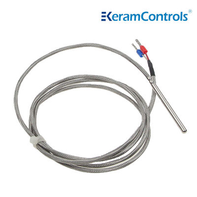 Alambre 316 inoxidables de los transmisores 2 del sensor de PTFE 5K 10K NTC