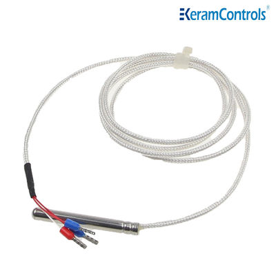Alambre impermeable 30m m del sensor de temperatura de PT100 PT1000 3