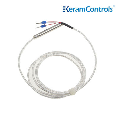 2 sensores de temperatura impermeables del alambre 316 IP65 inoxidables