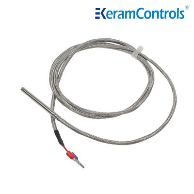 2 sensores de temperatura impermeables del alambre 316 IP65 inoxidables