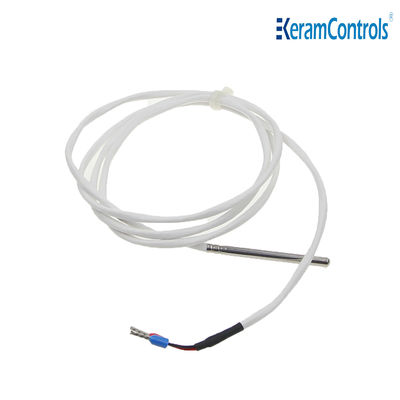Alambre impermeable de los sensores de temperatura de PTFE PT100 PT1000 2