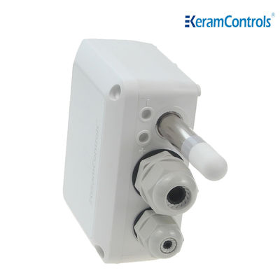 Transmisor dual de la temperatura y de la humedad del interfaz del cable para el sistema de la HVAC