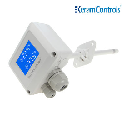 Transmisor de la humedad de la temperatura del alambre KTH500 3 para el invernadero