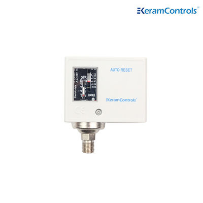 La presión ajustable de acero inoxidable IP54 cambia el interruptor de flujo blanco de la presión diferenciada