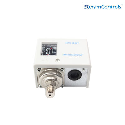 La presión ajustable de acero inoxidable IP54 cambia el interruptor de flujo blanco de la presión diferenciada