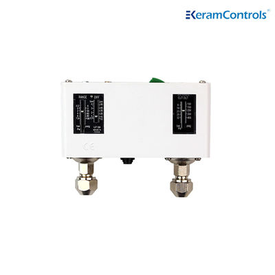 IP54 Compresor de aire ajustable Sensor de interruptor de presión de acero inoxidable