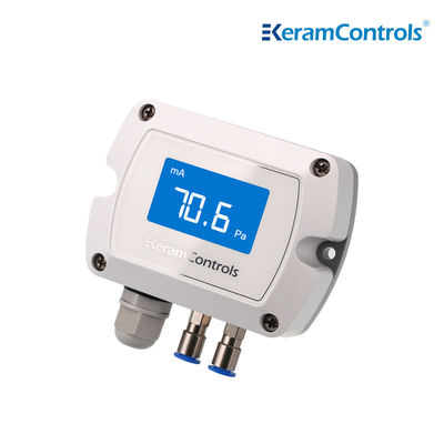 KDP210Q RS485 Transmisor de presión diferencial de pantalla LCD para sala limpia