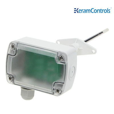 Sensor de temperatura de la cubierta transparente PT100 para la HVAC