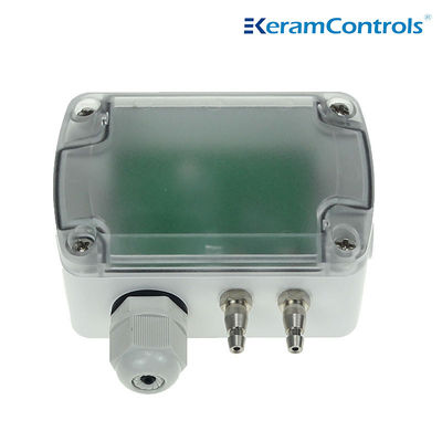 sensor de la presión diferenciada del filtro de la protección de la casa de 0-±200pa IP65 para los cuartos limpios farmacéuticos