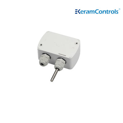 Sensor de temperatura montado en la pared para el líquido y el aire