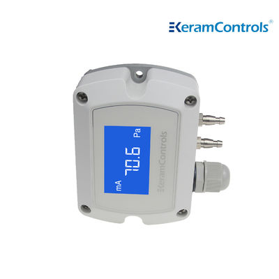 sensor del DPT de la exhibición del LCD del transmisor de presión diferenciada del DPT 4-20mA