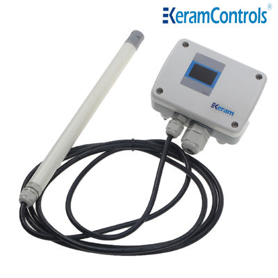 Transmisor IP65 16-24V de la velocidad de aire del cable 0-10V