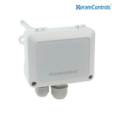 Transmisor dual de la temperatura y de la humedad del interfaz del cable para el sistema de la HVAC