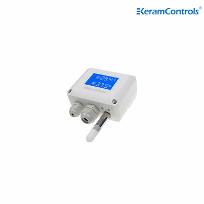 4-20mA / RS 485 Sensor de humedad y temperatura de salida con clase de protección IP65