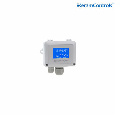 Sensor de humedad de la temperatura de la habitación con pantalla LCD retroiluminada