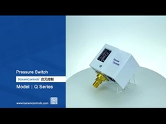 Interruptores regulables por presión con ajuste de presión regulable