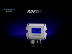 Transmisor de presión diferencial KDP de alta precisión IP65, transductor 4-20mA