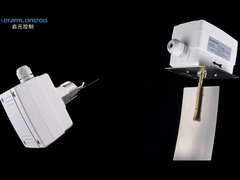 Interruptores de flujo de medición de flujo con elemento de detección de paleta - rango de temperatura de -20C-120C
