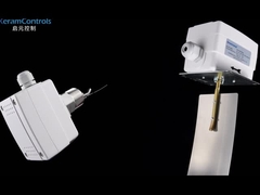 Interruptor de flujo de aire con elemento de detección de paletas para aplicaciones industriales