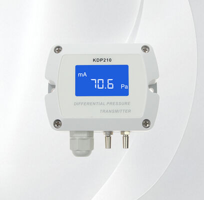 Transmisor de presión diferencial KDP210 con clase de protección IP65/NEMA 4